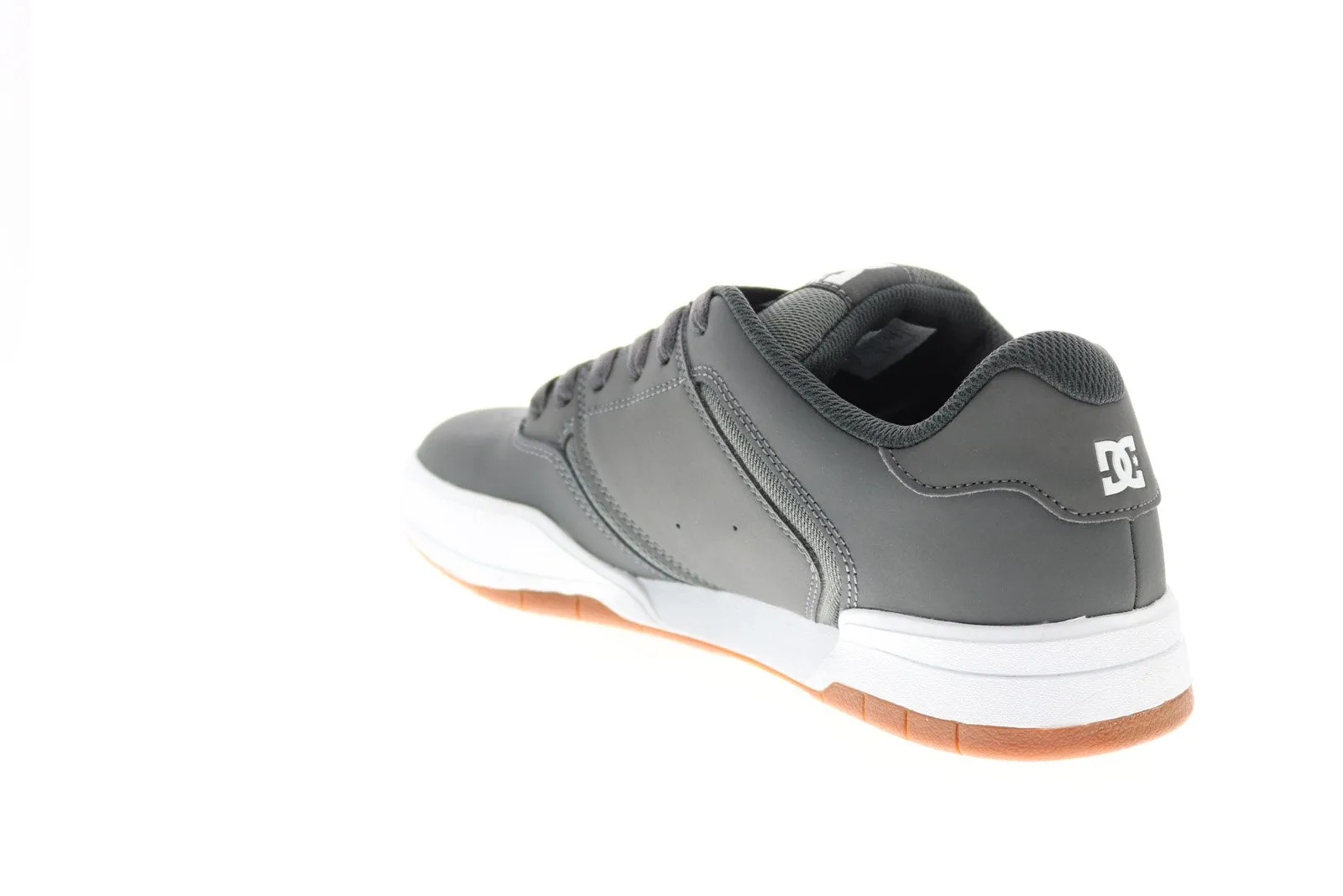 Gray Men's Synthetic Skate Sneakers - DC Central ADYS100551-GRW.