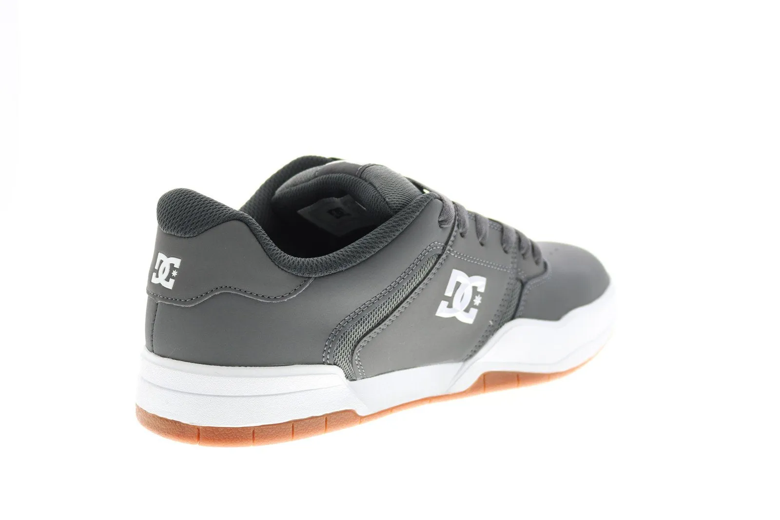 Gray Men's Synthetic Skate Sneakers - DC Central ADYS100551-GRW.