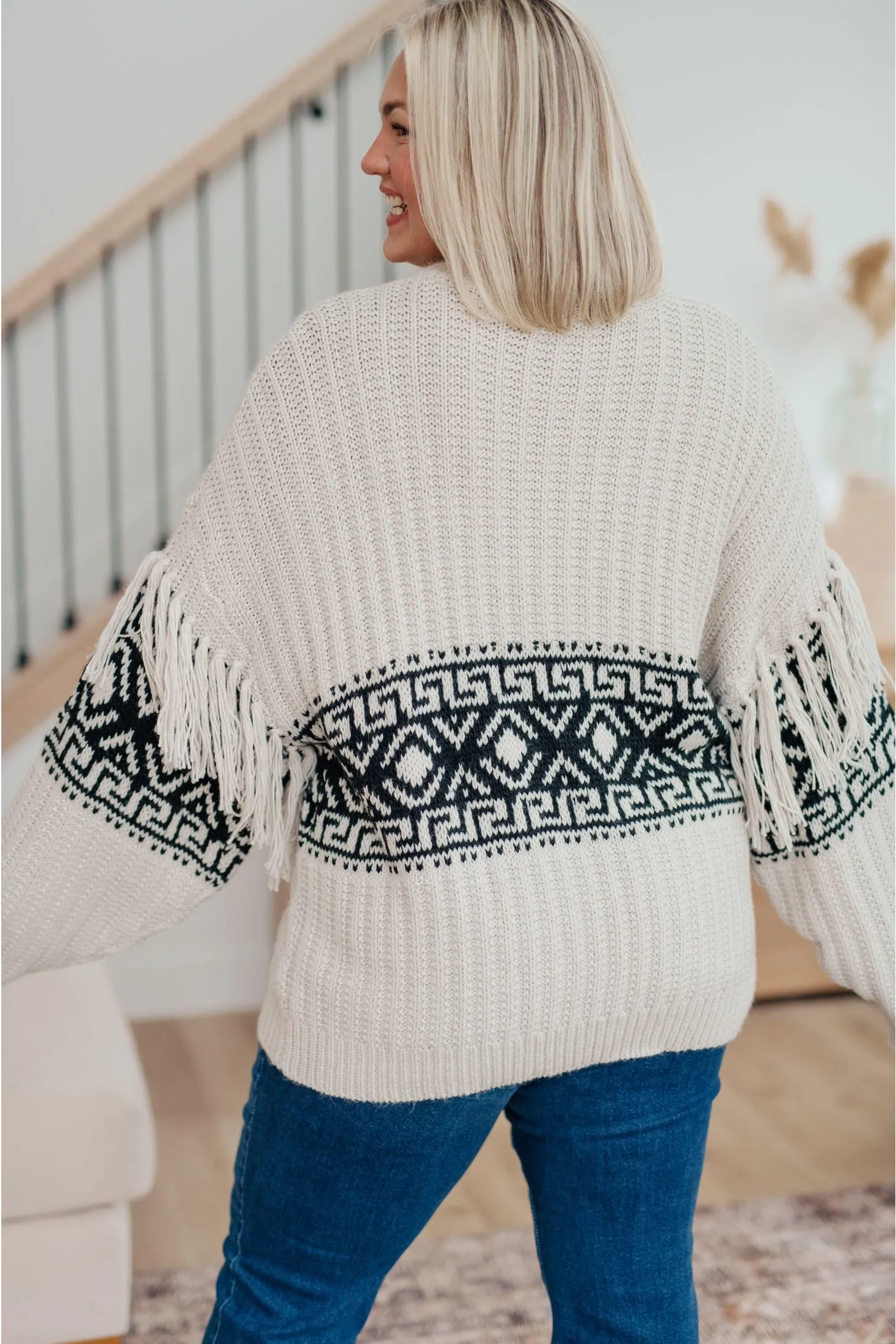 HAPTICS Fringe Detail Sweater - In Stock & On Sale Now