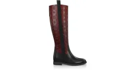 Hidden wedge boots 41176