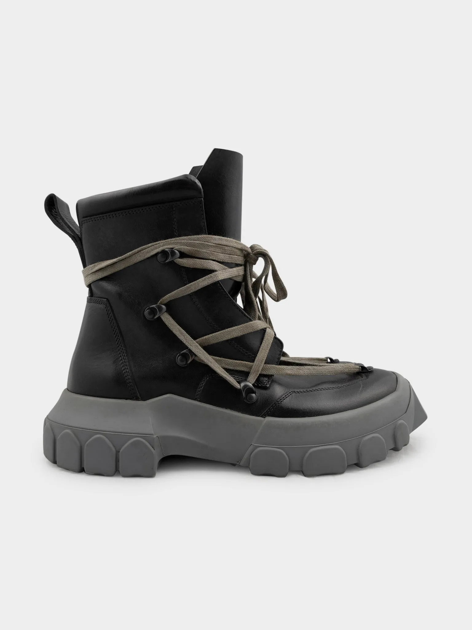 Hiking Boot with Pentagram Design