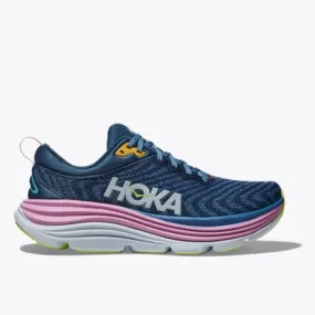 Hoka Gaviota 5 Real Teal and Shadow Stability Shoes