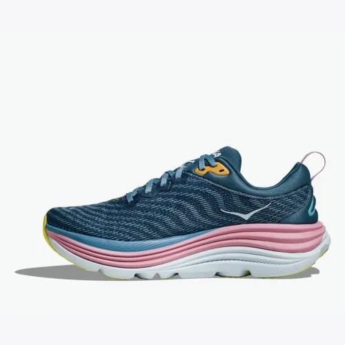 Hoka Gaviota 5 Real Teal and Shadow Stability Shoes