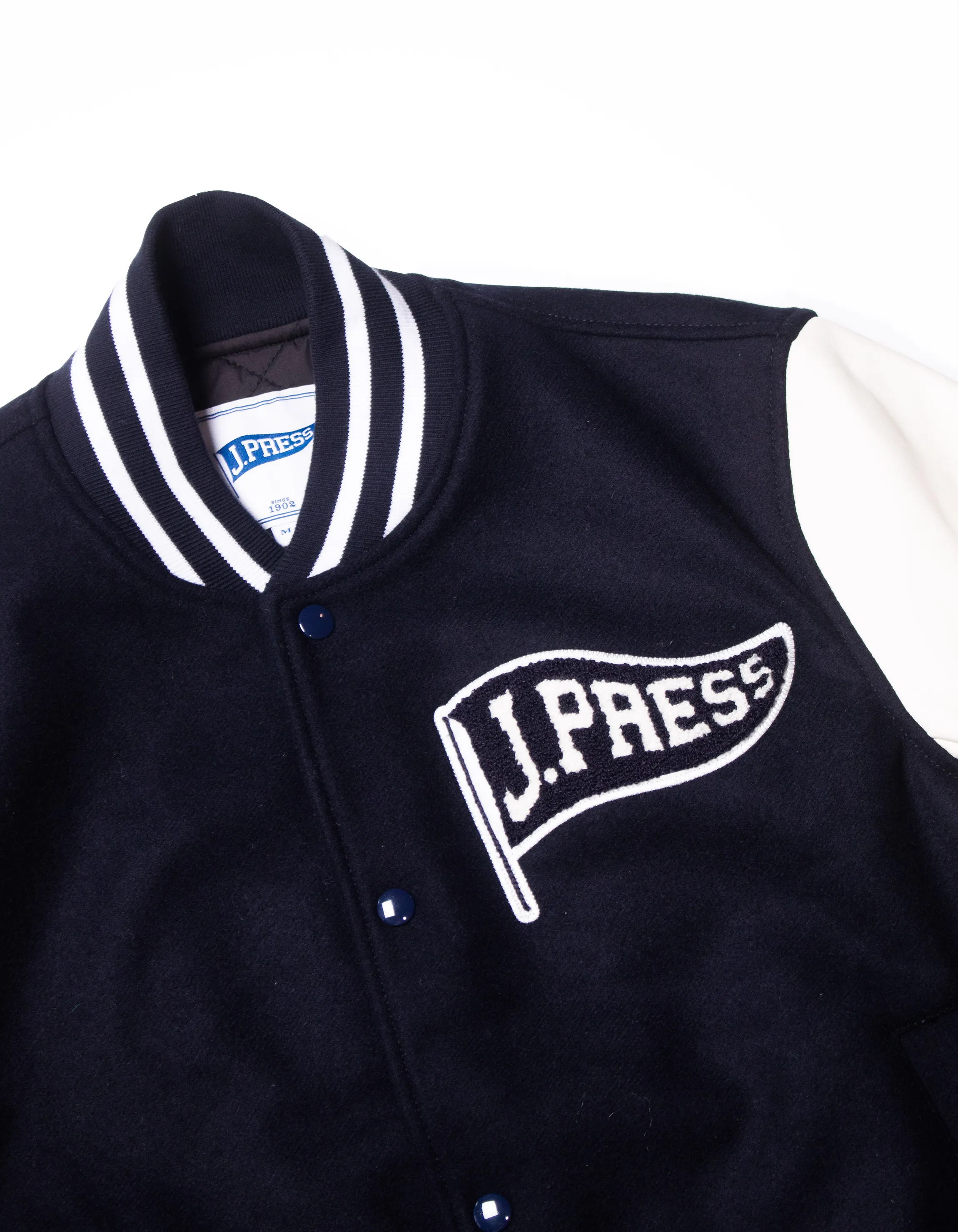 J. Press Navy Varsity Jacket