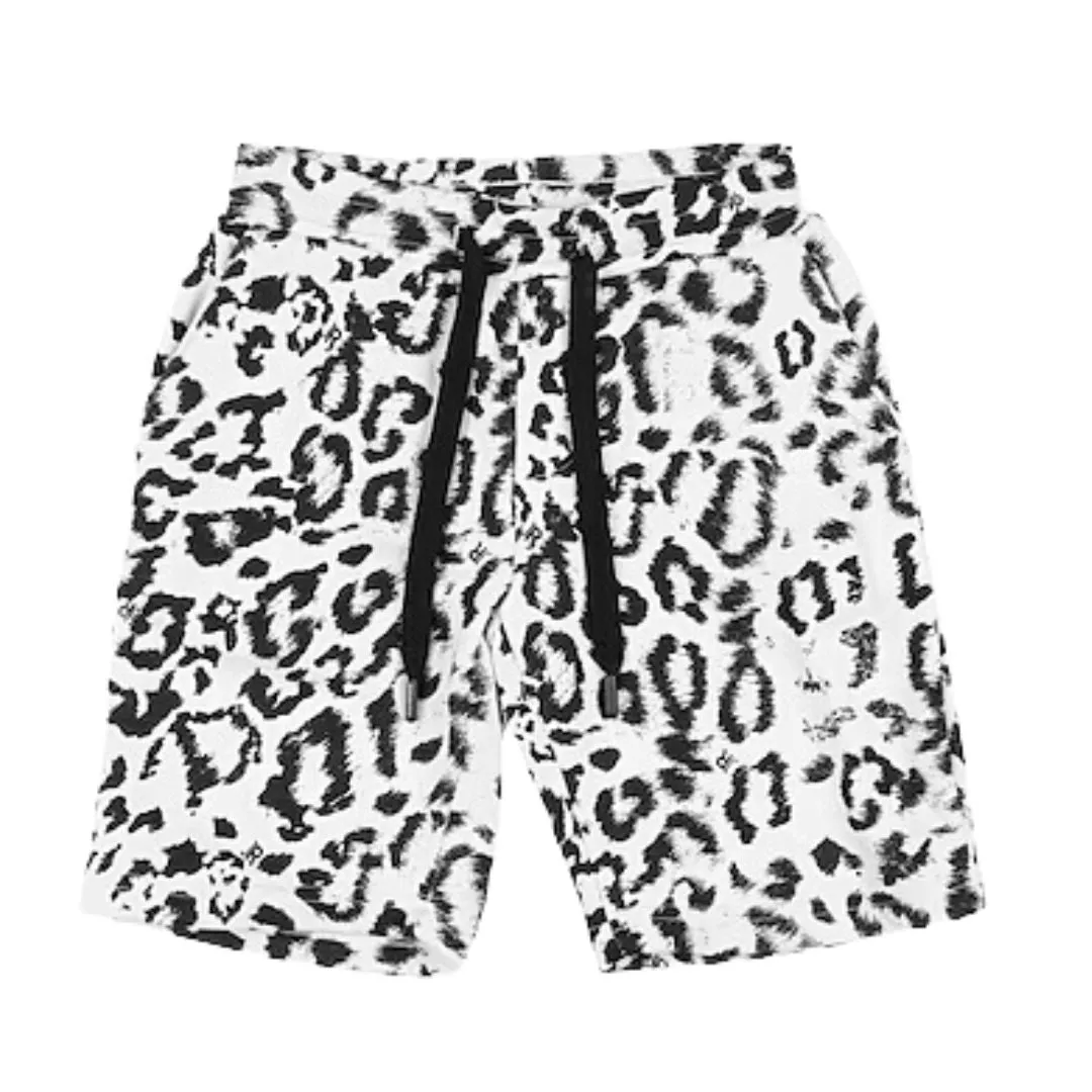 John Richmond White & Black Shorts