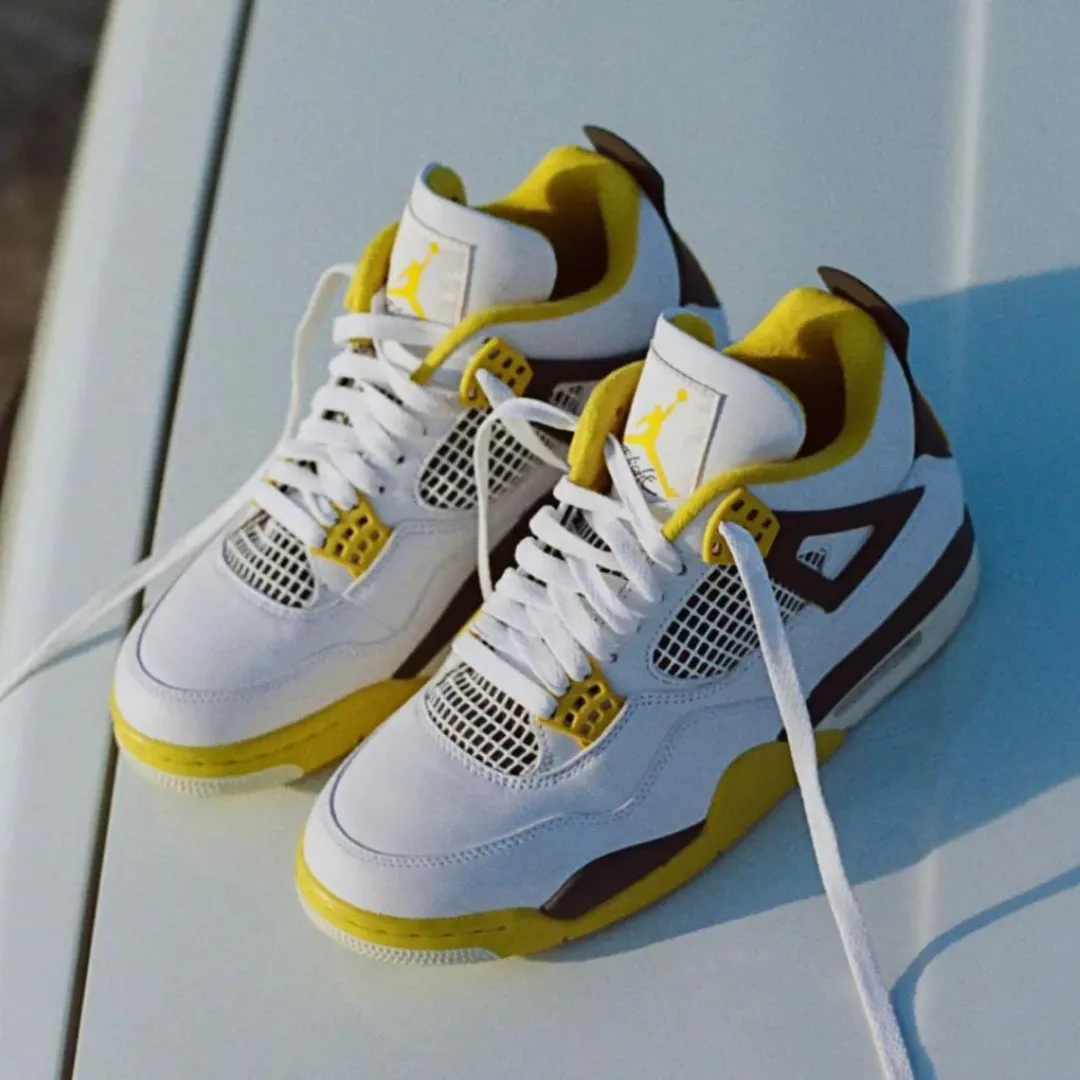 Jordan 4 Retro Vivid Sulfur Women's - Buy Now