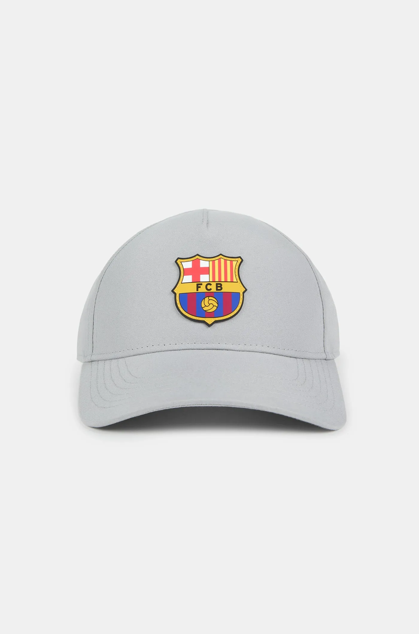 Light Grey Junior Cap FC Barcelona