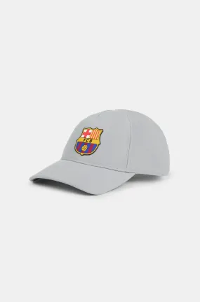 Light Grey Junior Cap FC Barcelona