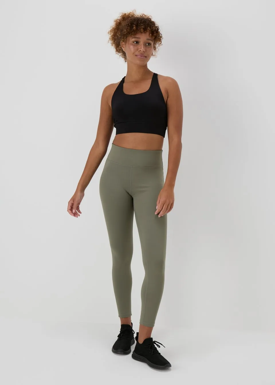 Khaki Athletic Leggings