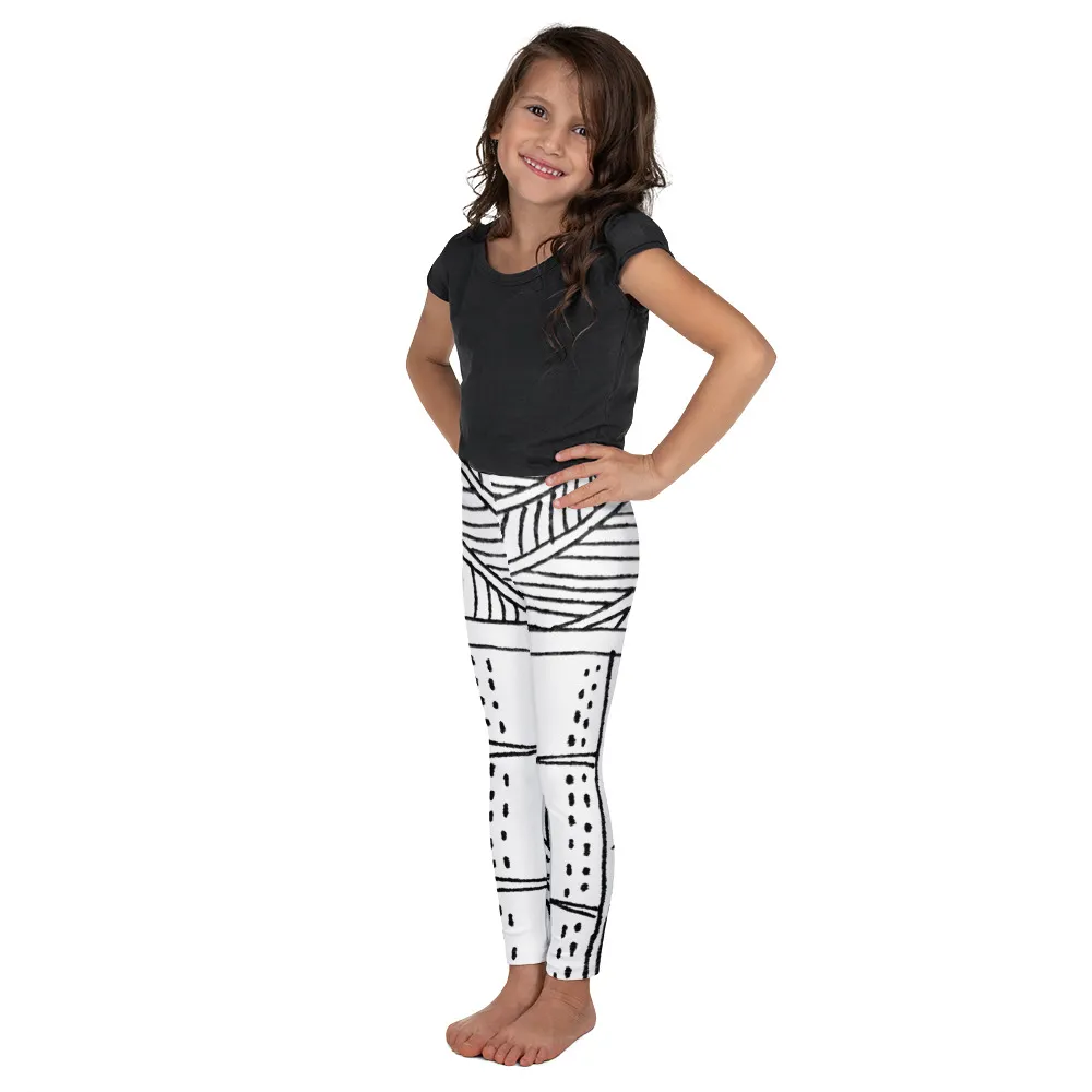 Kids Marlin Fish Story Leggings