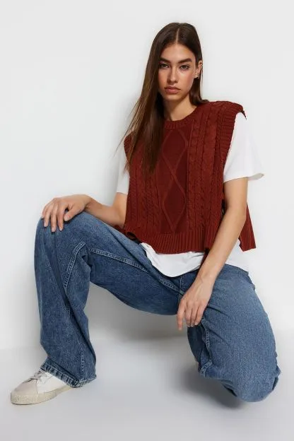 Knit Crop Sweater