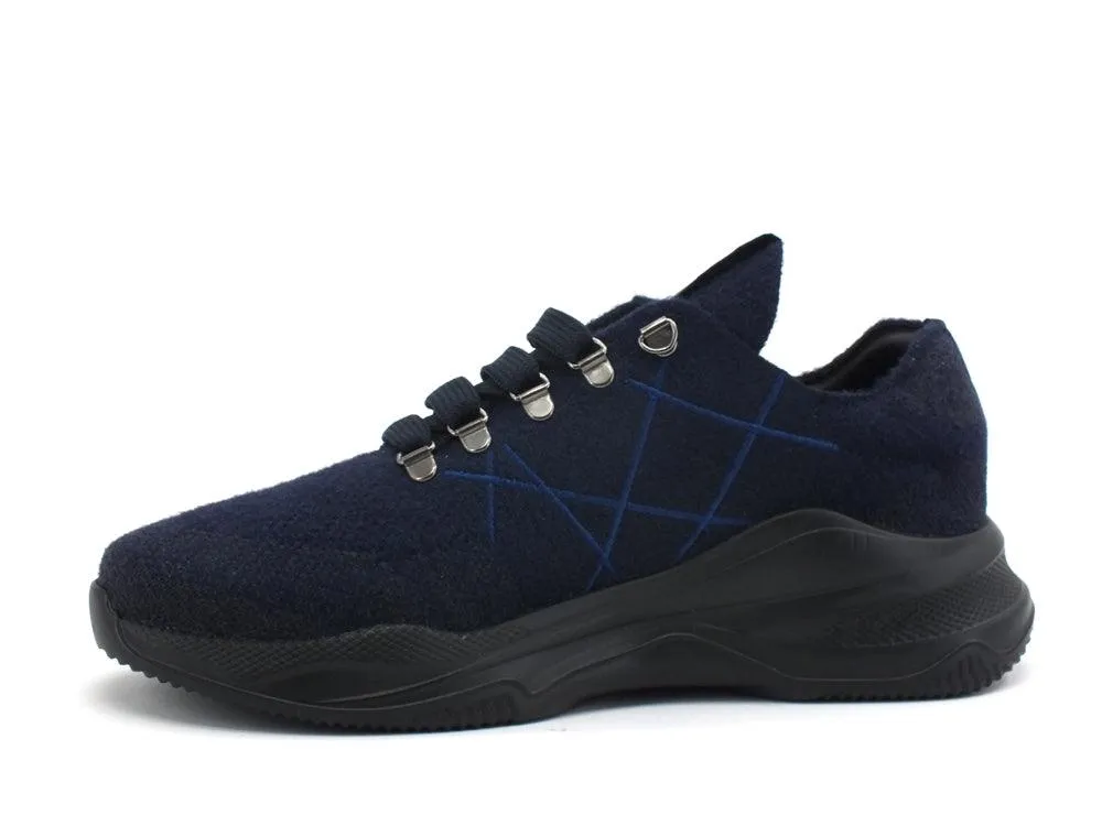 Lake Big Hi Tech Cashmere Blue Sneaker C52-HIT