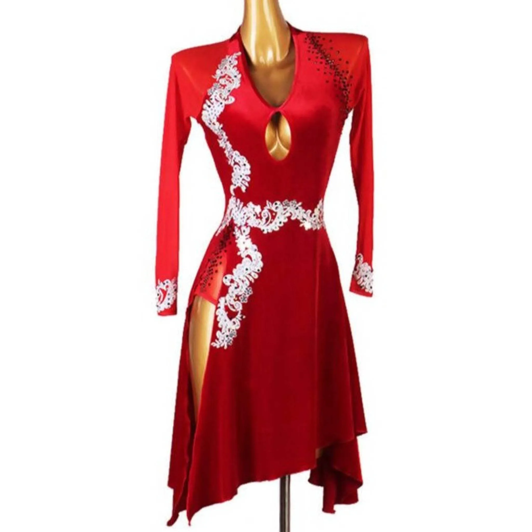 Latin Dance Costumes | Red, Green, Purple, Black, Blue - Shop Now