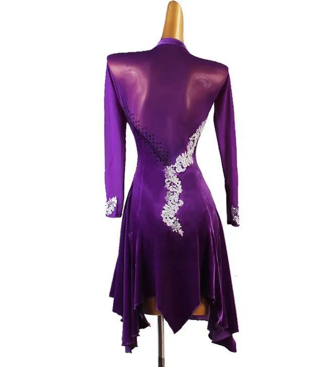 Latin Dance Costumes | Red, Green, Purple, Black, Blue - Shop Now