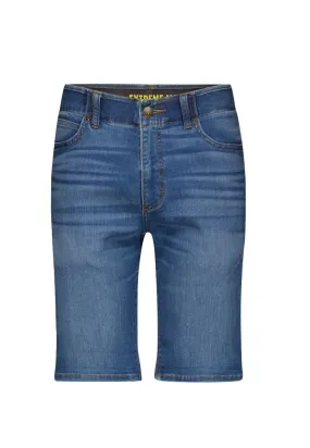 Lee Extreme Motion Stretch Denim Shorts in Blue Rooster for Men