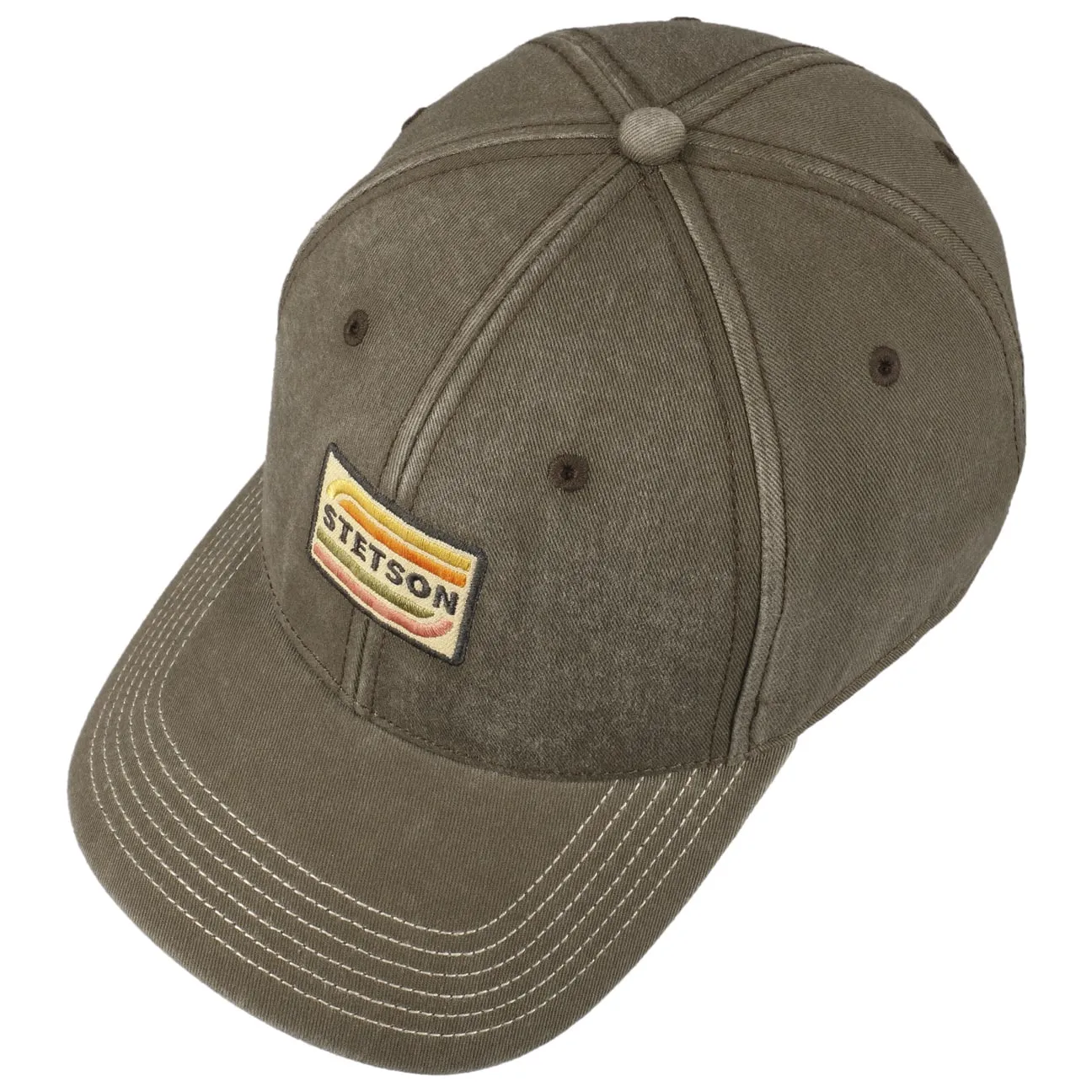 Lenloy Brown and Grey Cotton Cap