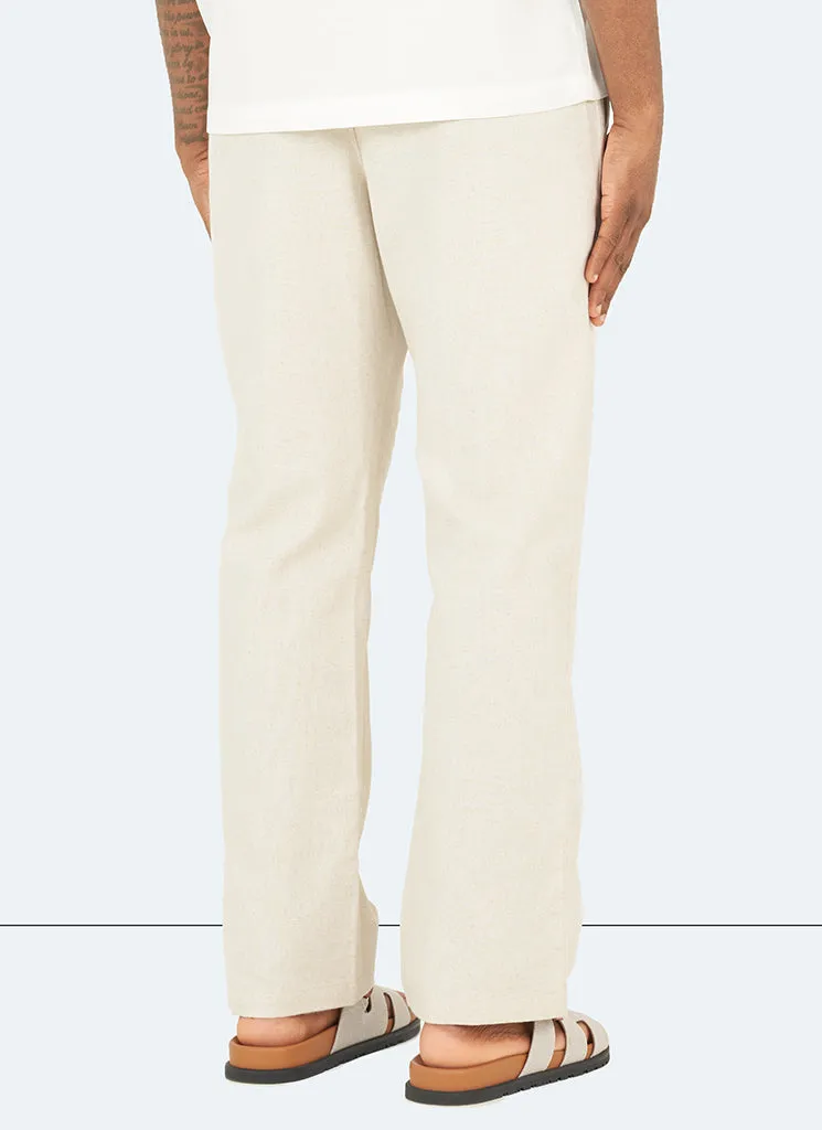 Linen Trousers Stone