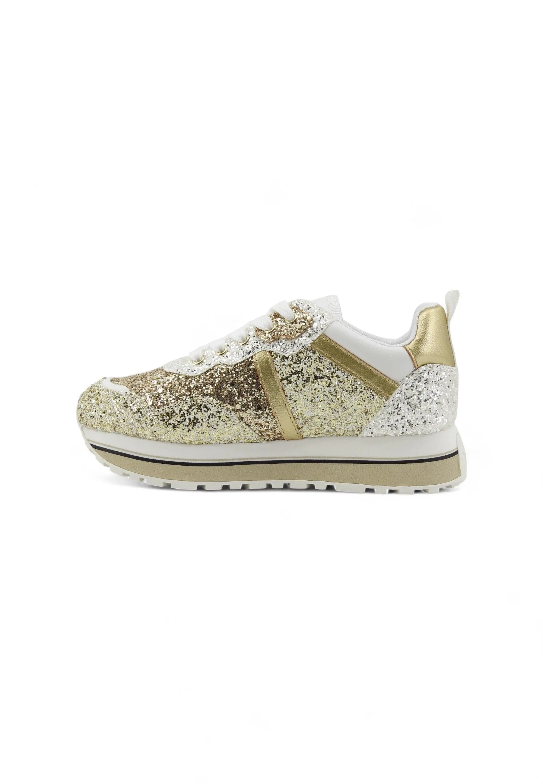 LIU JO Maxi Wonder 709 Gold Sneaker Bambino 4A4305TX007