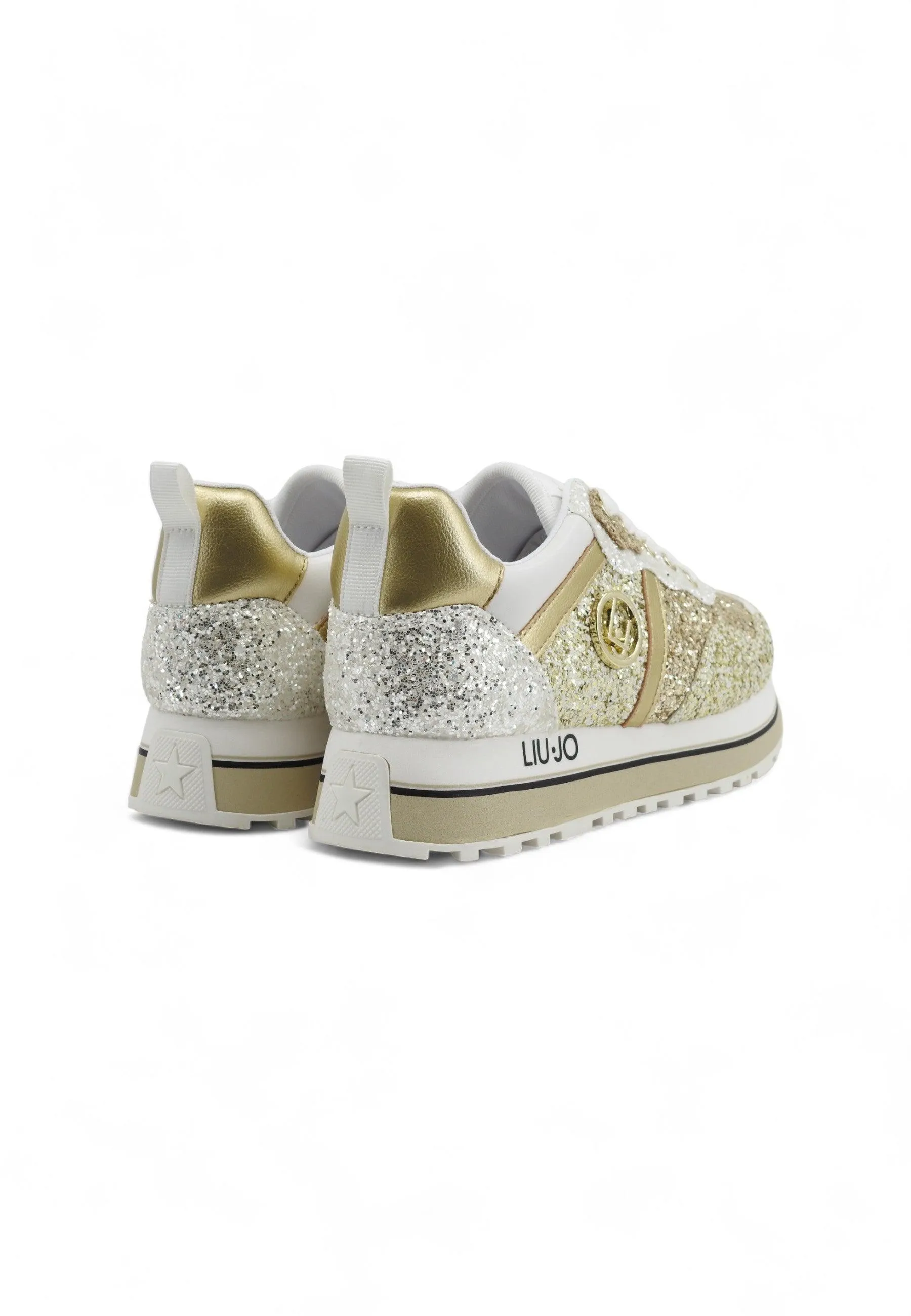 LIU JO Maxi Wonder 709 Gold Sneaker Bambino 4A4305TX007