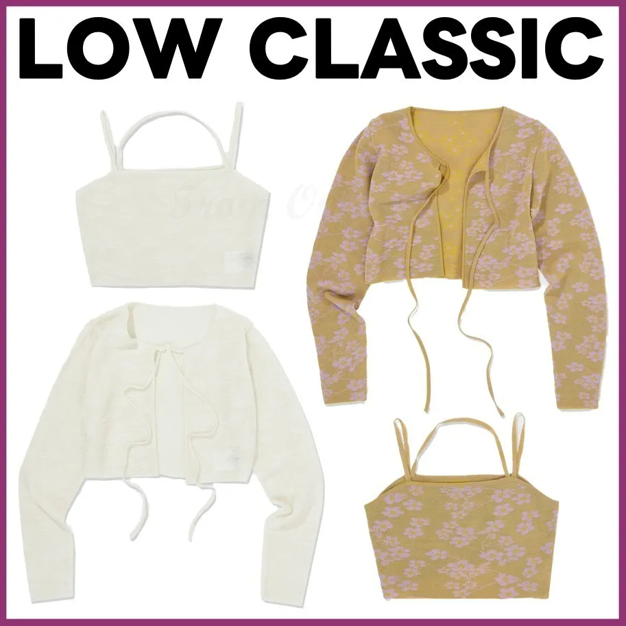 LOW CLASSIC Flower Patterns Street Style Office Style Co-ord Logo - Floral Patterned Street Office Co-ord by LOW CLASSIC