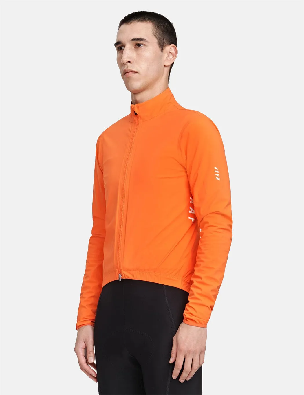 MAAP Prime Stow Jacket - Flame Orange - Lightweight Cycling Design