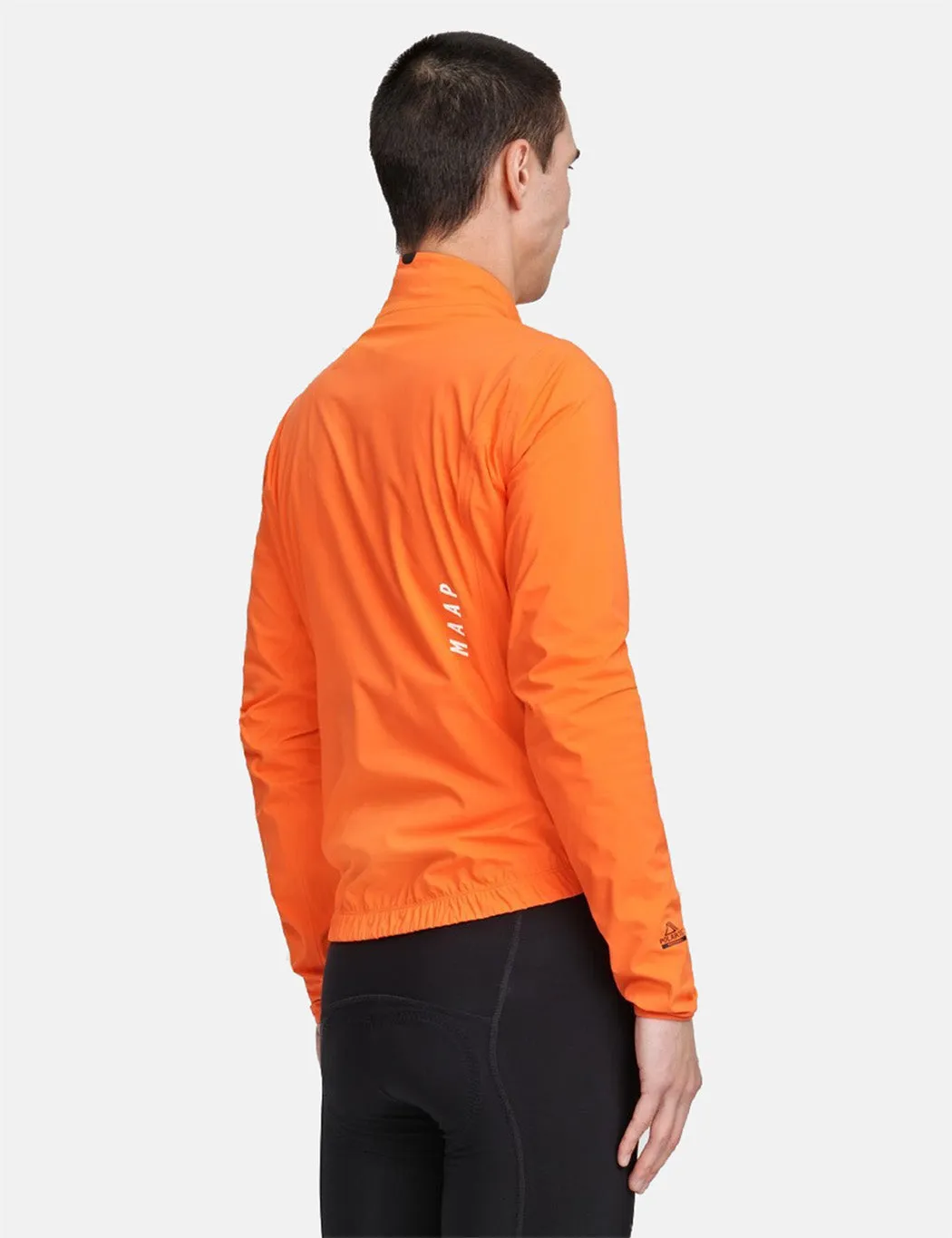 MAAP Prime Stow Jacket - Flame Orange - Lightweight Cycling Design