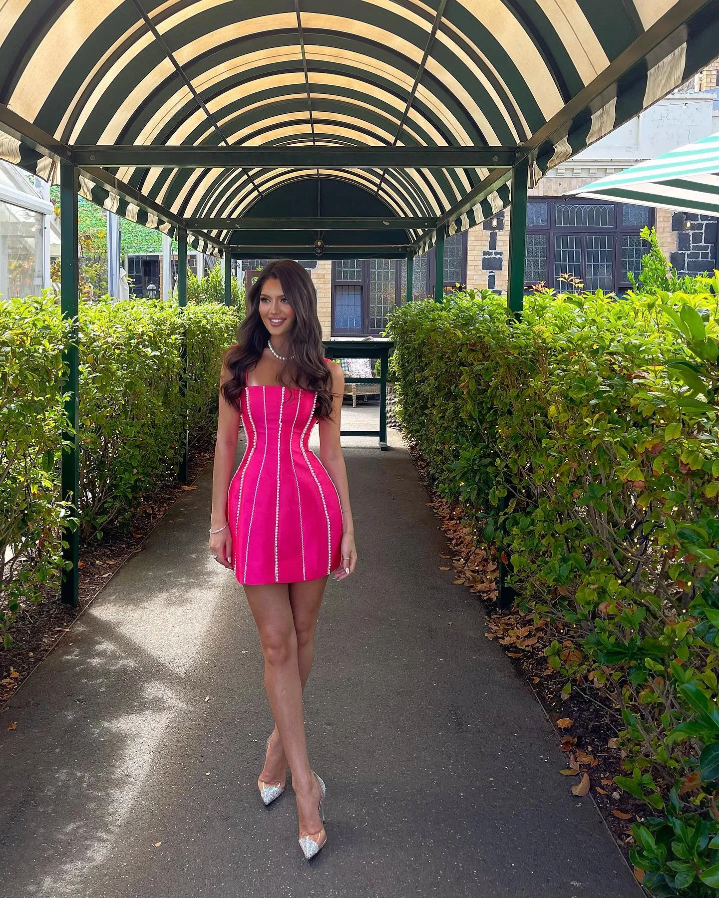 Magenta Tahiti Dress