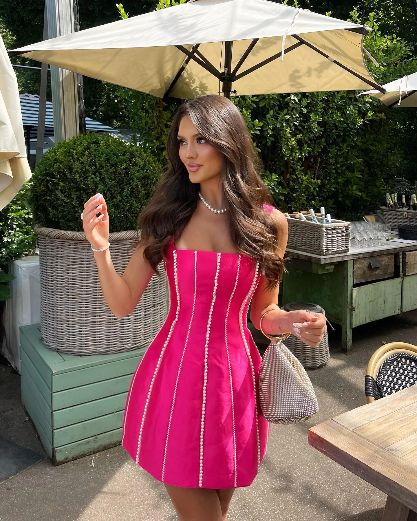 Magenta Tahiti Dress