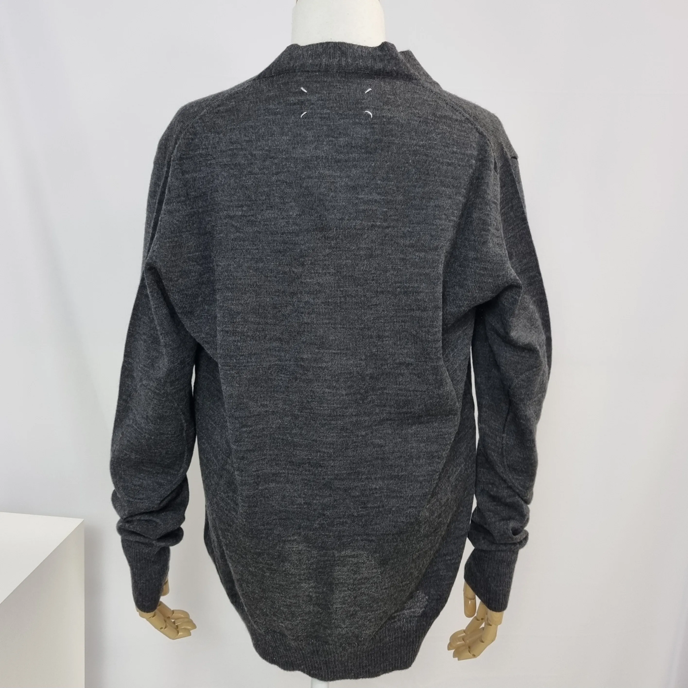 Maison Margiela Casual Style Street Style Logo Cardigans