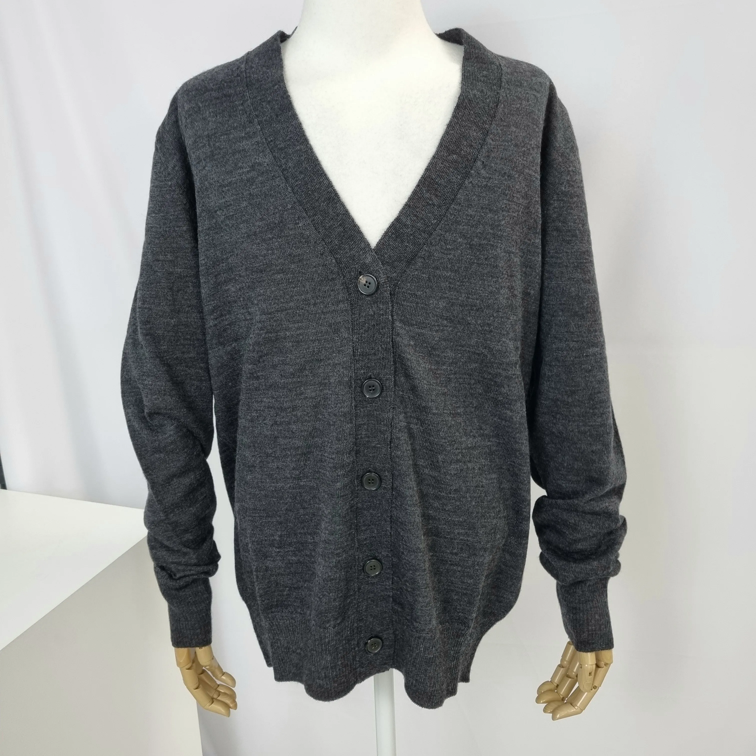 Maison Margiela Casual Style Street Style Logo Cardigans