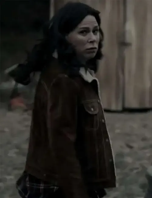 Maura Tierney American Rust Brown William Jacket