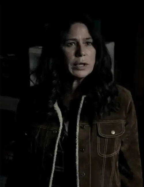 Maura Tierney American Rust Brown William Jacket