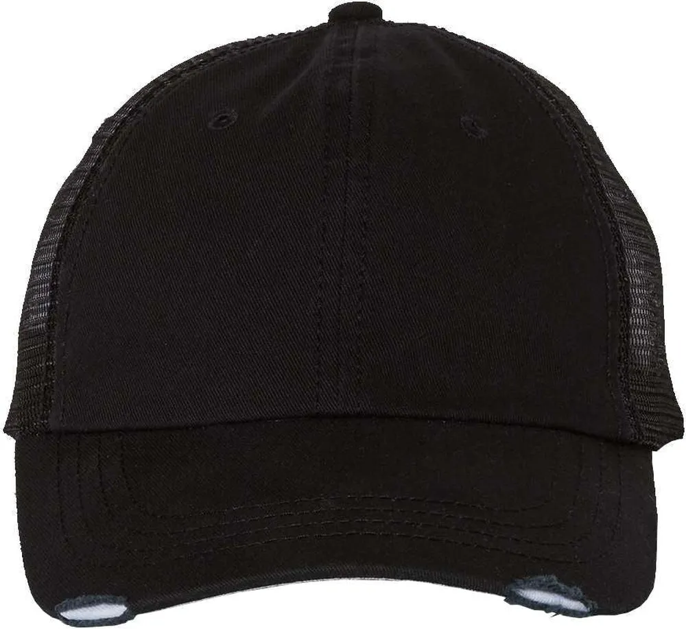 Mega Frayed-Bill Twill Cap