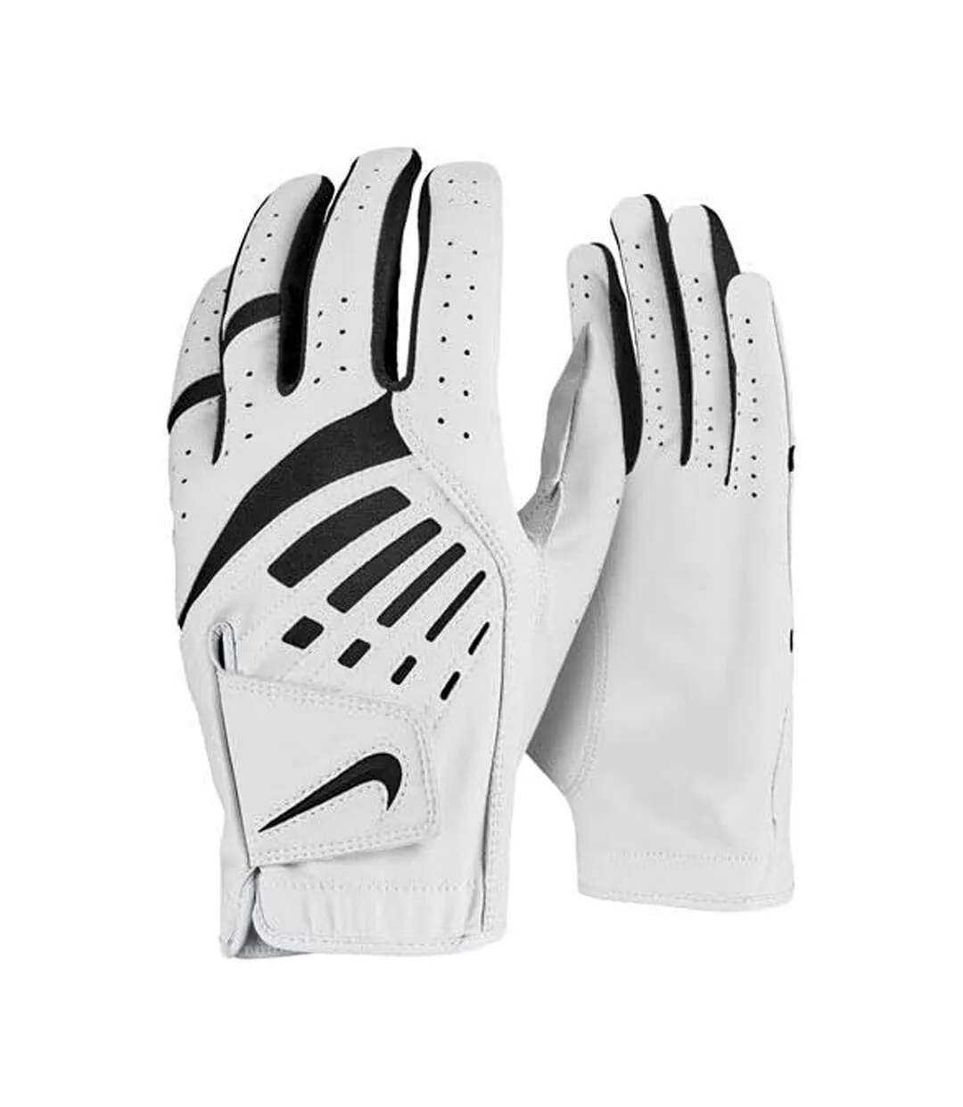 Nike White Black Dura Feel IX 2020 Right Hand Golf Glove