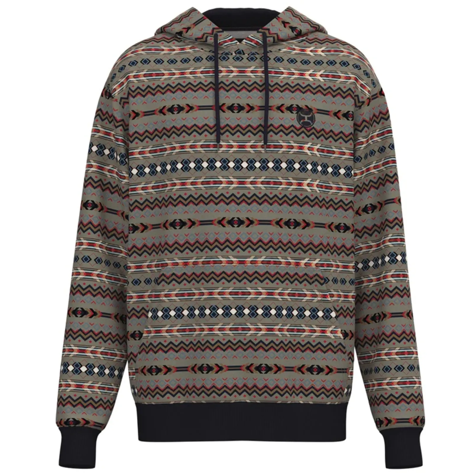 Men's Hooey Brands Mesa Aztec/Navy Hoodie