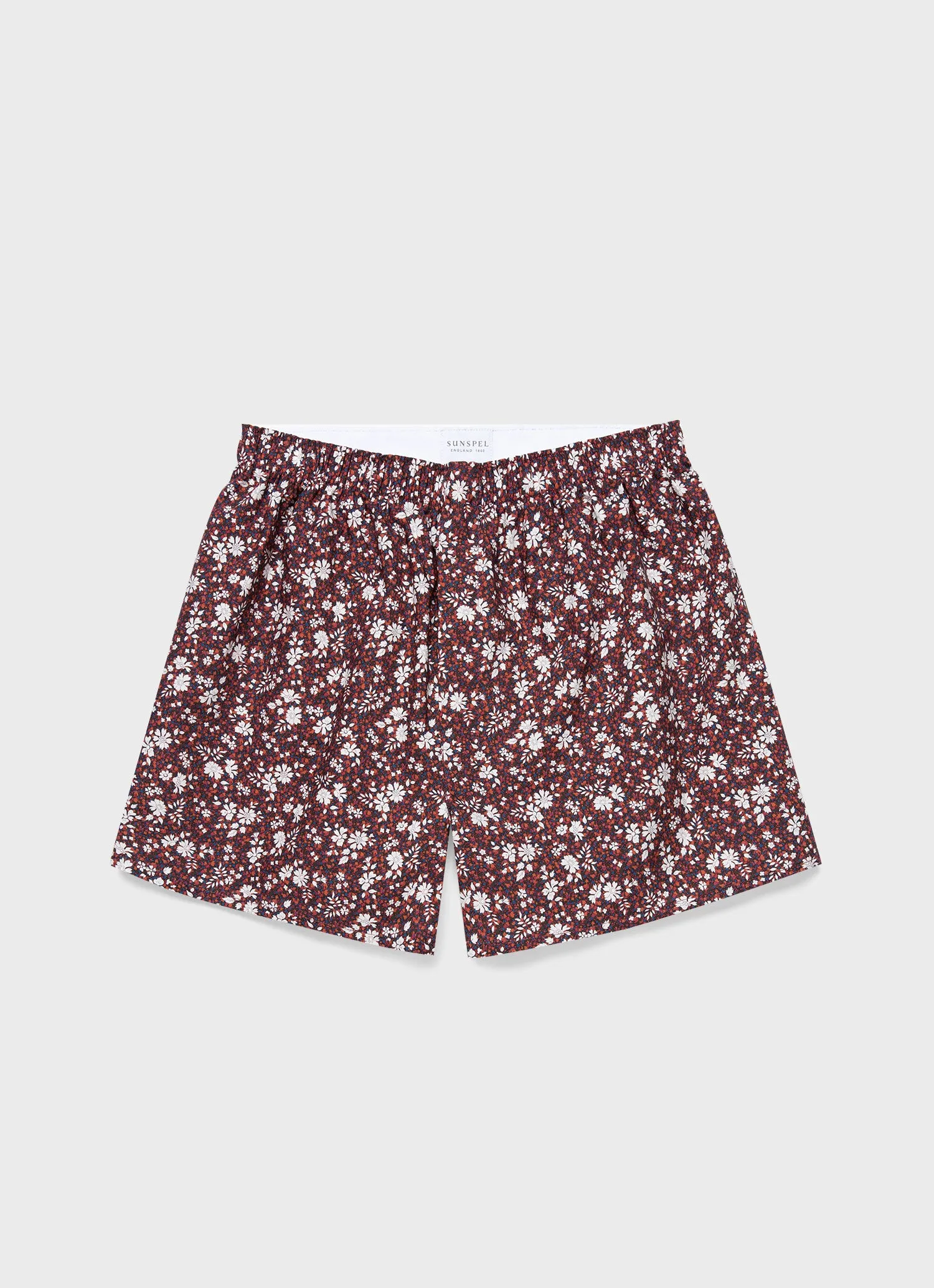 Red Pepper Floral Men's Liberty Print Boxer Shorts