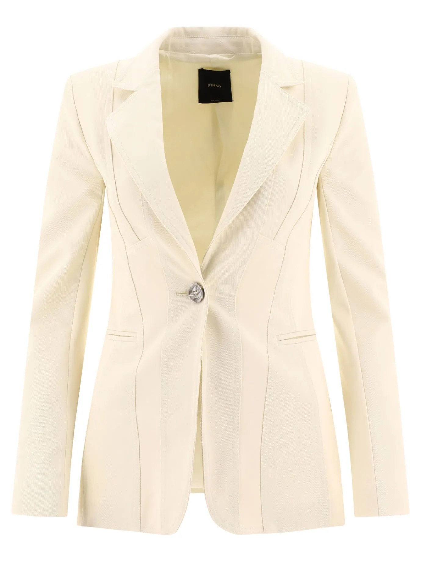 New PINKO SS24 Beige Women's Blazer