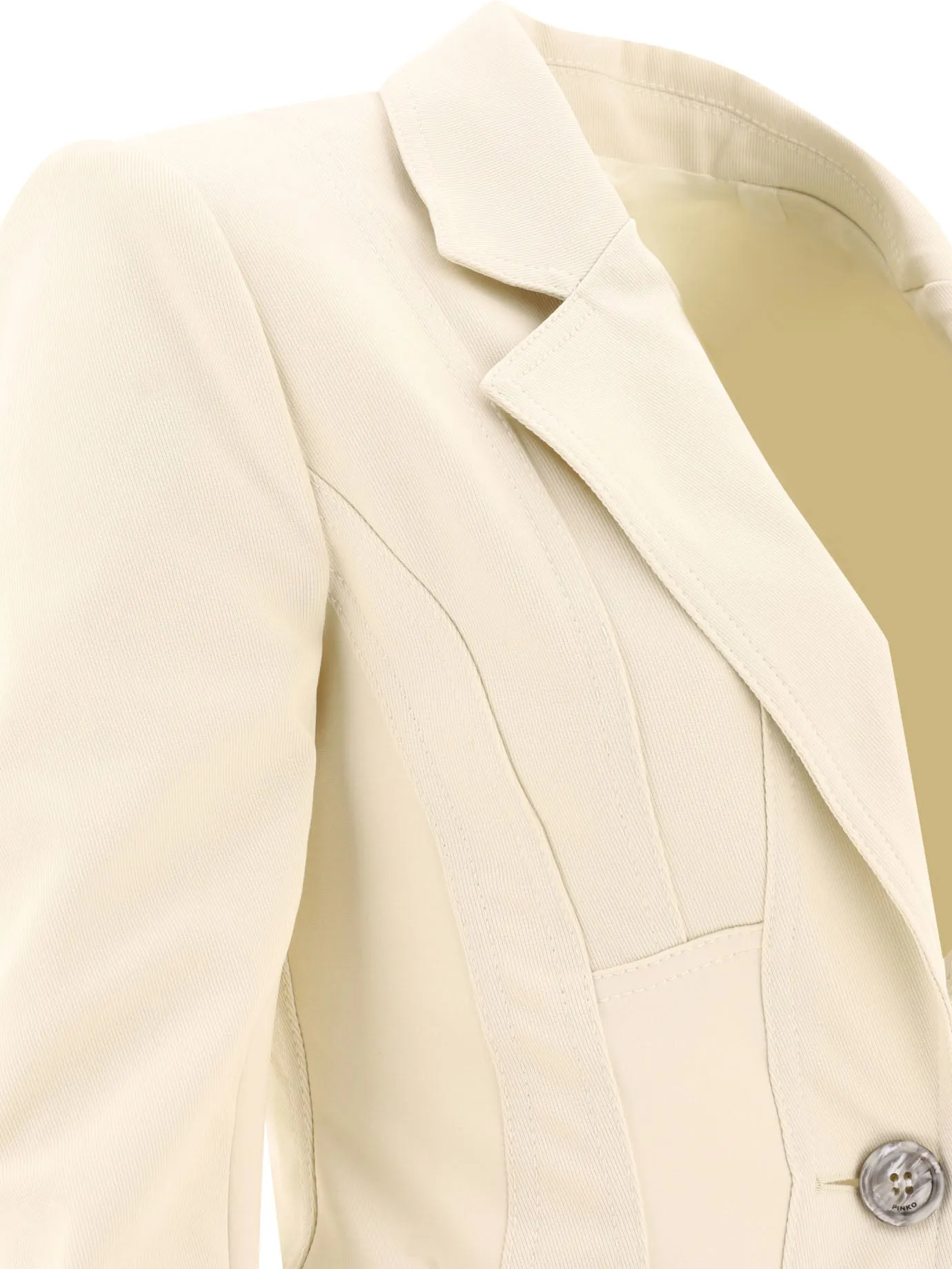 New PINKO SS24 Beige Women's Blazer