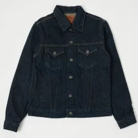 20oz Secret Denim Type III Pocket Denim Jacket - Rinsed | ONI 02527P-ZR