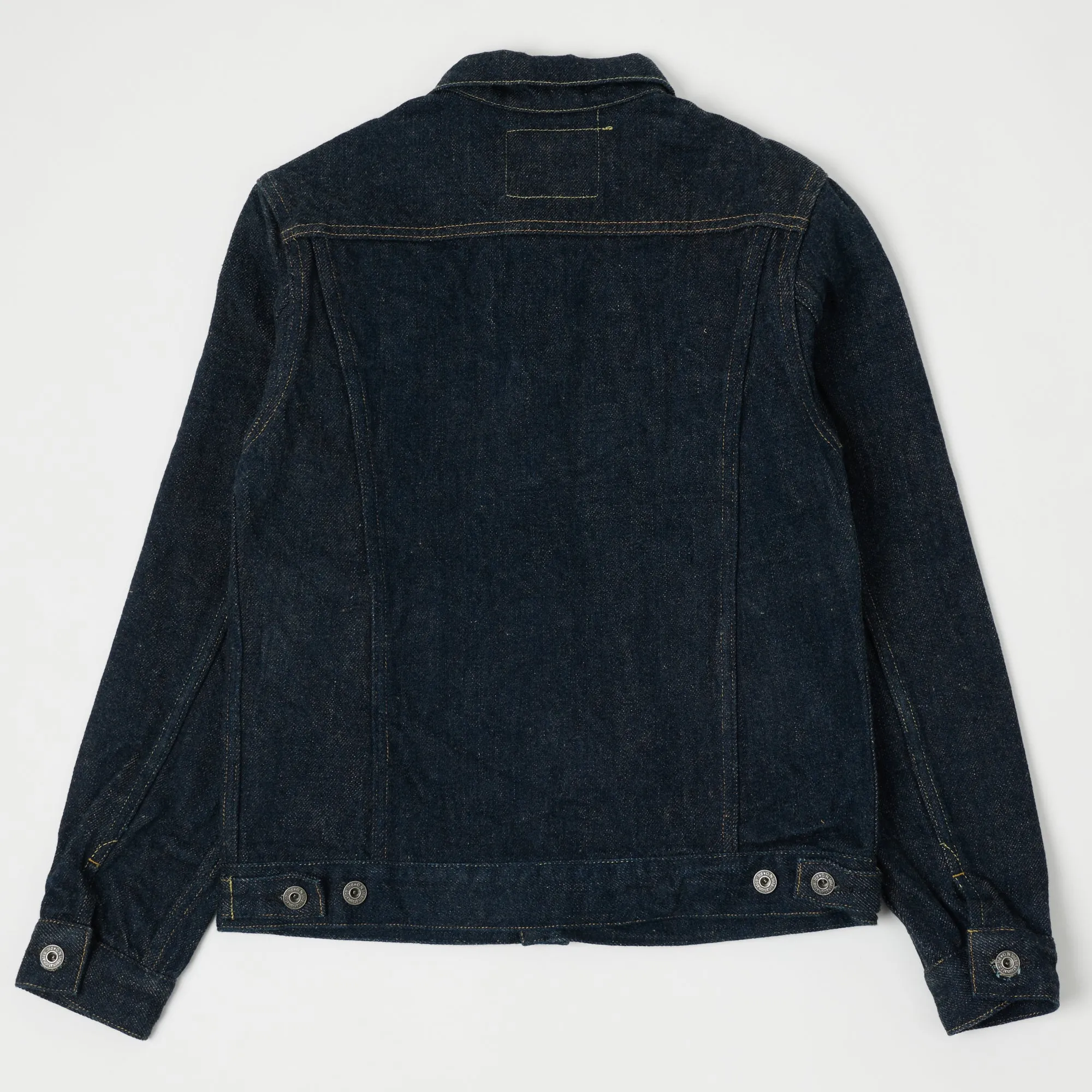 20oz Secret Denim Type III Pocket Denim Jacket - Rinsed | ONI 02527P-ZR