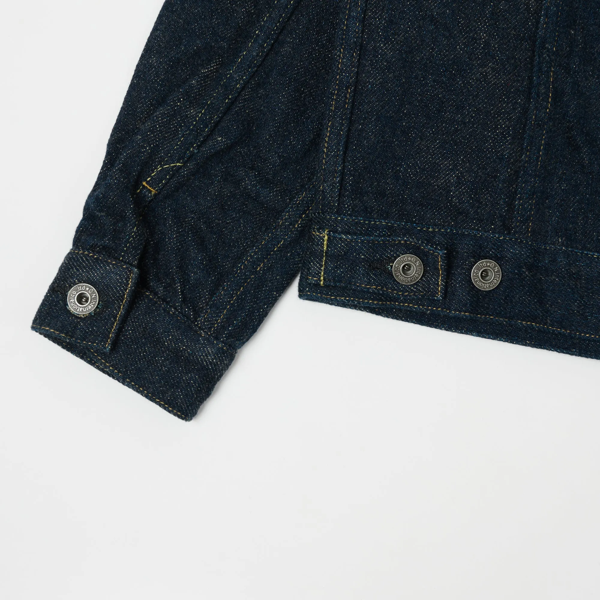 20oz Secret Denim Type III Pocket Denim Jacket - Rinsed | ONI 02527P-ZR