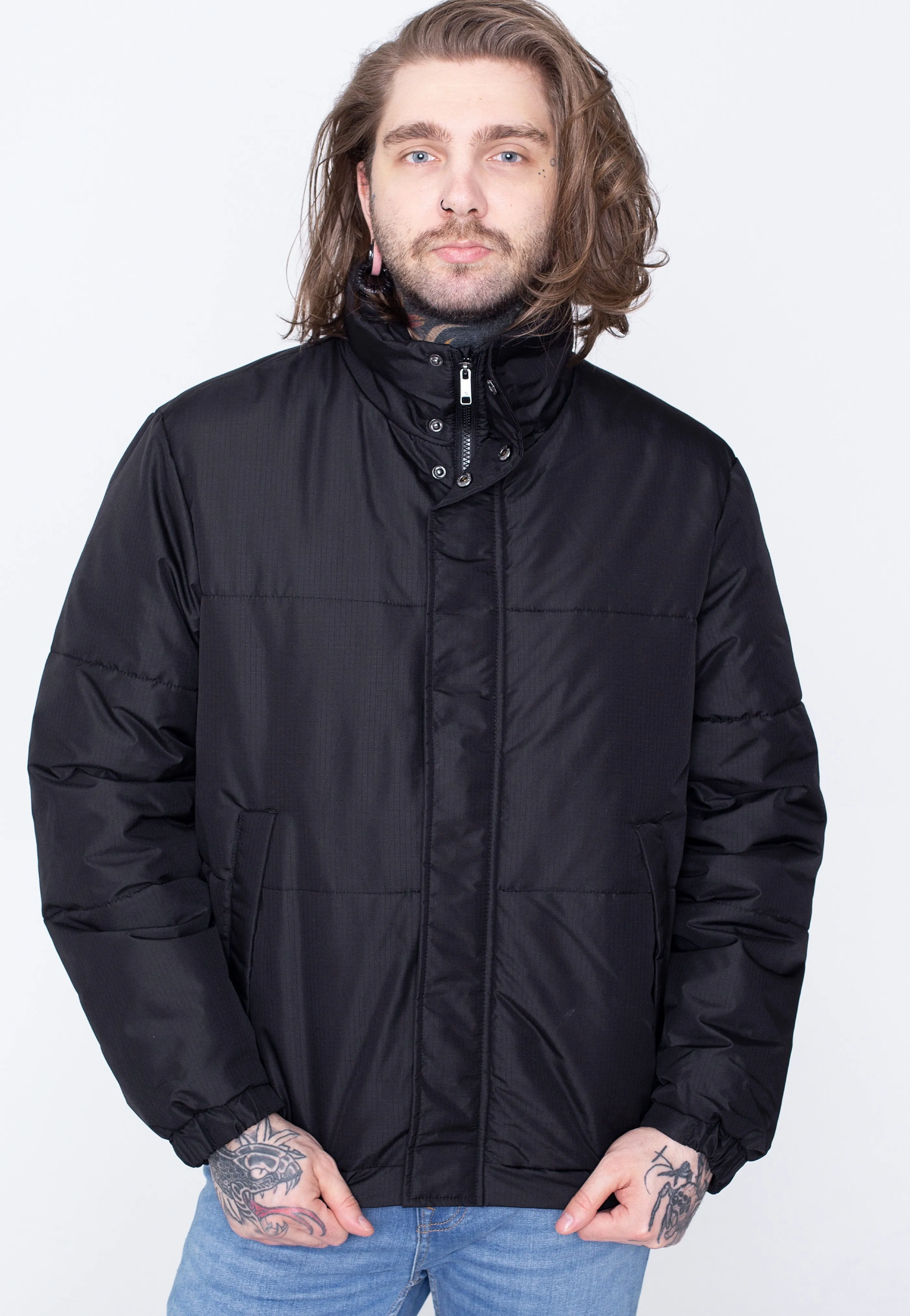 Only & Sons Orion Quilted Black Jacket.