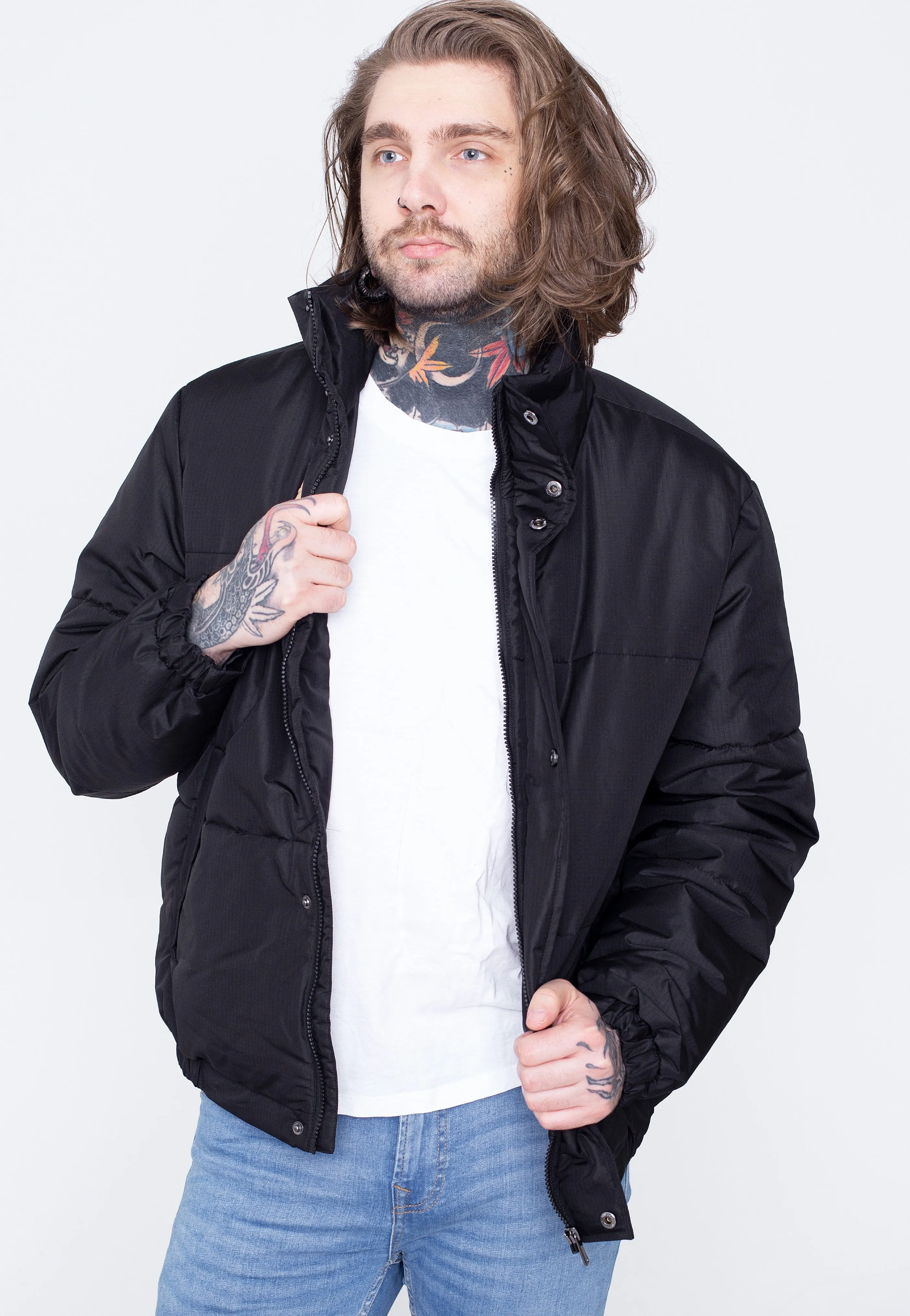 Only & Sons Orion Quilted Black Jacket.