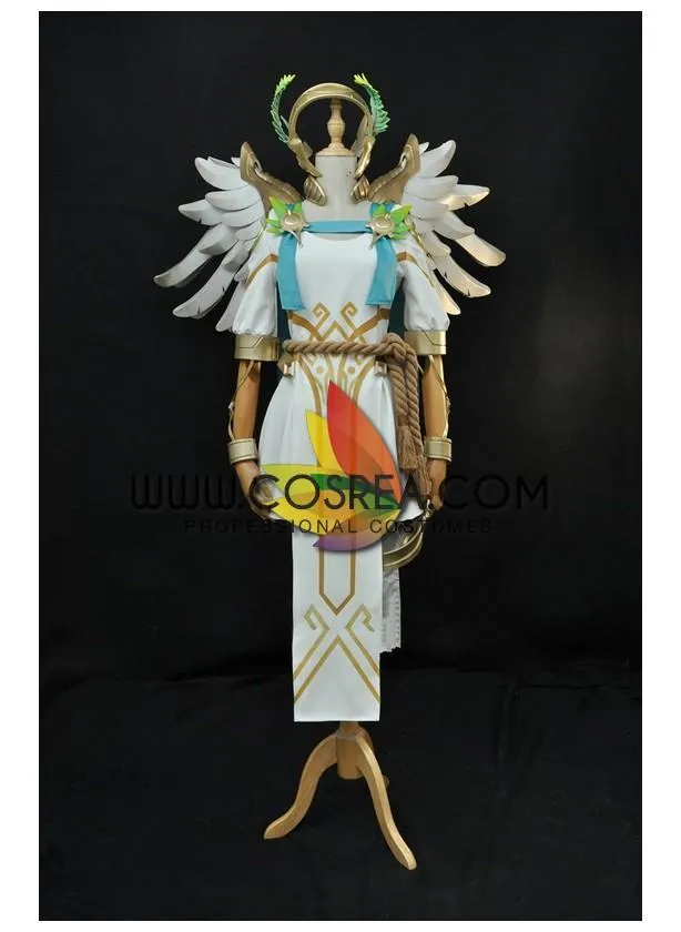 Overwatch Mercy Winged Victory Cosplay Costume