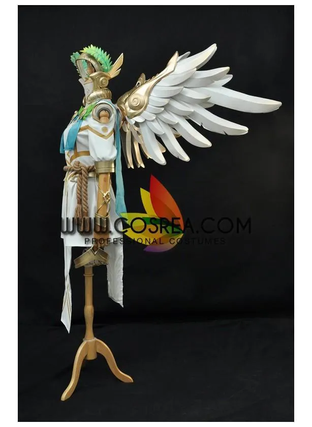 Overwatch Mercy Winged Victory Cosplay Costume