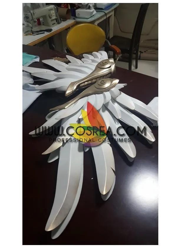 Overwatch Mercy Winged Victory Cosplay Costume