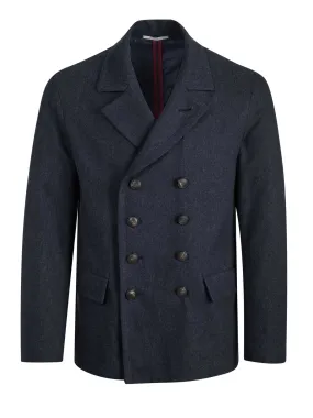 Navy Blue Pal Zileri Coat