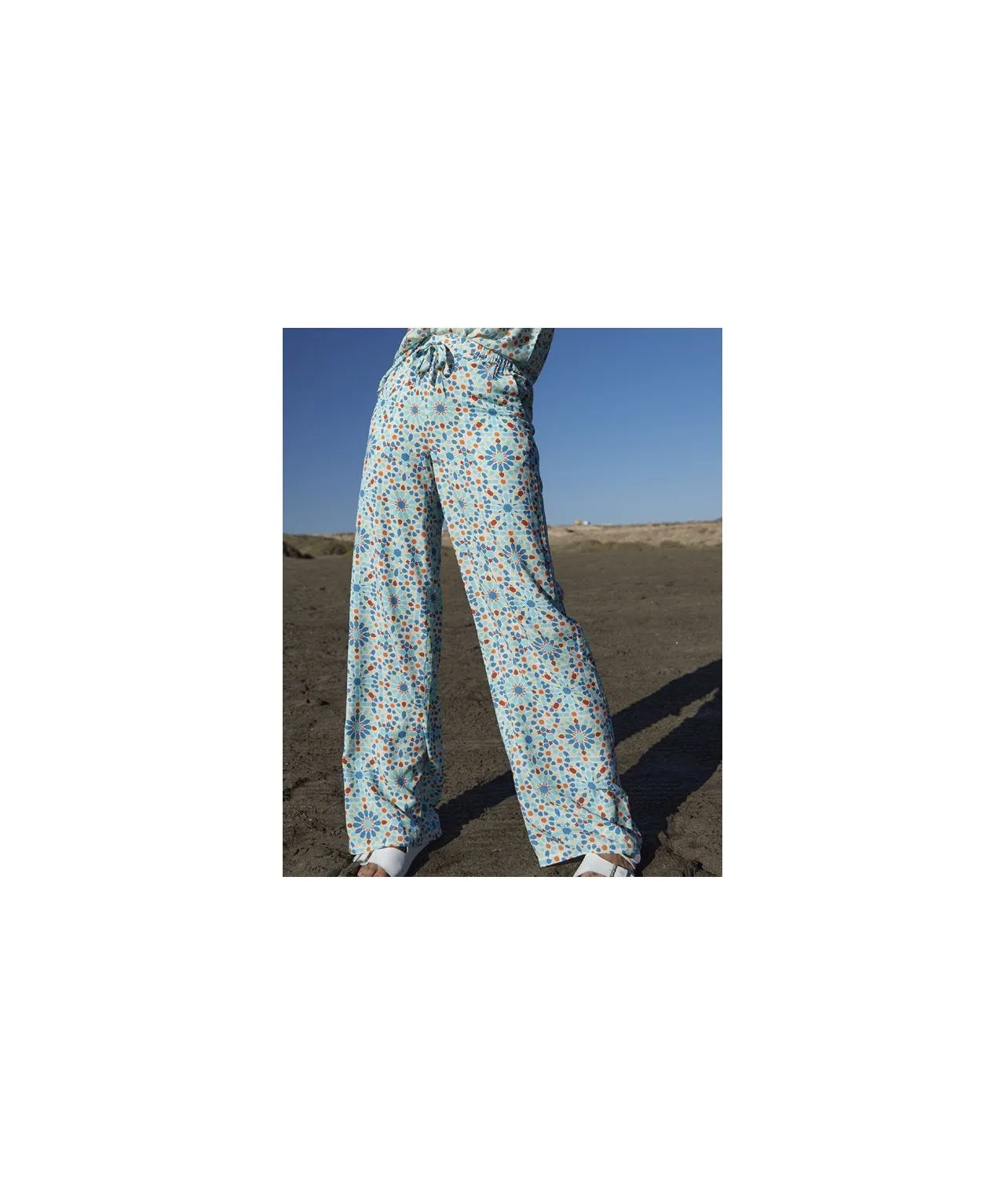 Patterned Palazzo Pants