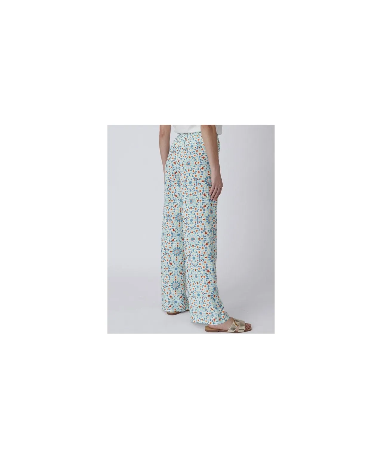 Patterned Palazzo Pants