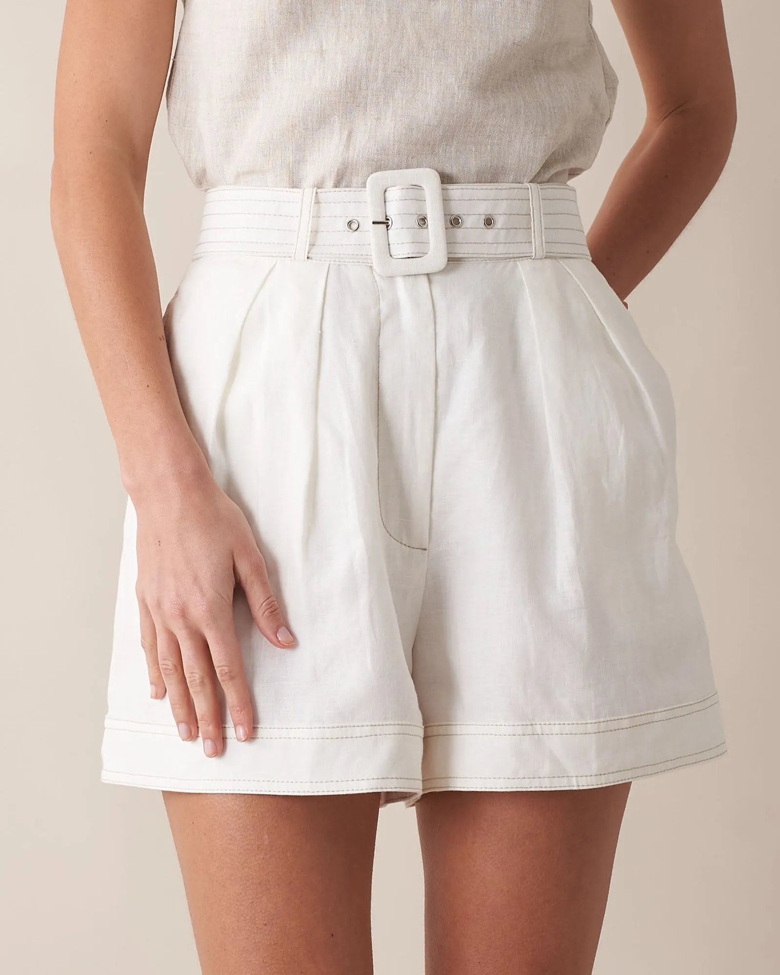 Ivory Privvy Shorts